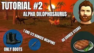 Alpha Dilophosaurus Event Tutorial | Jurassic Survival