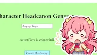 Generating headcanons for Project Sekai characters