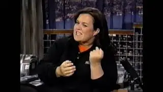 Rosie O'Donnell's middle finger