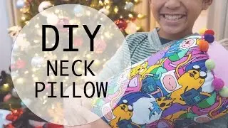 DIY Adventure Time Neck Pillow