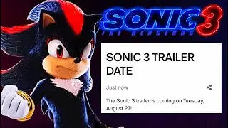 Sonic Movie 3 Trailer Coming On Tuesday!!
