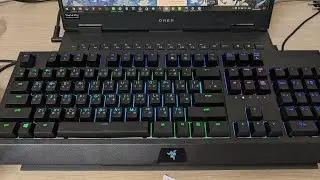 Razer Blackwidow 2019 Typing test