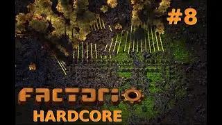 Factorio Hardcore #8 - deathworld 600% lazy bastard (no comment) - blue science