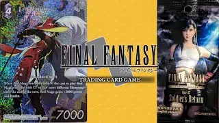 FFTCG We Pulled Another amazing Full Art!! Opus XI Booster Pack Opening