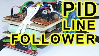 Advance PID Line Follower | Arduino Nano | L298 | QTR-8RC | www.ArnabKumarDas.com