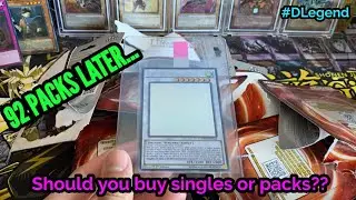 YuGiOh! I pulled ANOTHER Ghost Rare - Is it better to buy singles or open packs???