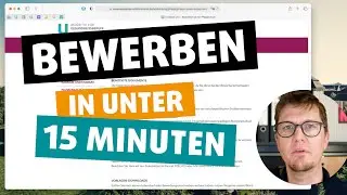 Bewerben an der Akademie in unter 15 Minuten