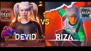 DEVID VS RIZA 1 VS 1 TDM OYNASHDI🥶🇺🇿 #devidgamer #m27riza #riza #reaction @devidpubgm @m27_Riza