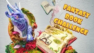 Scopriamo le Creazioni in Resina epiche! Fantasy Book Challenge Box - Collaborazione Petite3d
