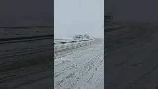 qanjiq dovonida qor yogʻdi