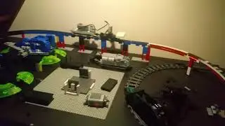 Test nouvelle motrisation du mono rail mais encore quelque modification a faire