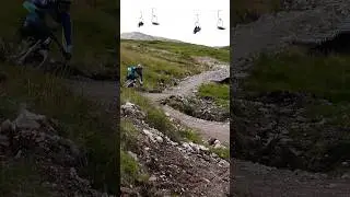 When you attempt a downhill track and absolutely love it 👌 #downhill #mtbvideos #mtbshorts #mtb