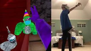 Thanksgiving update + Ghosts in the Graveyard in Gorilla Tag VR | Oculus Quest 2