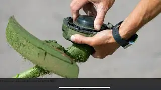 Cómo remplazar una cabeza a la weed eater #weero#wedwacker#hazlotumismo #echoweedeater