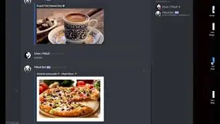 Discord Bot Komutları - 2 Tane Yiyecek Ve İçecek Komutu Ve Yeni Gelen Komutlar.
