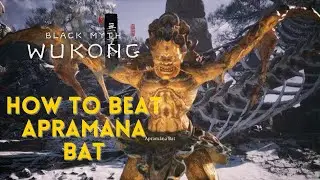 How to beat Apramana Bat with minimum Mana - Black Myth Wukong