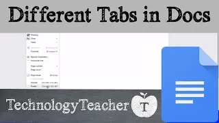 How to use the Different Tabs in Google Docs