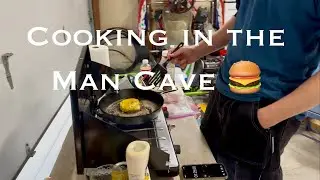 👨‍🍳 Cooking 🍔 Burgers in the Man Cave 