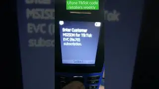 Ufone TikTok code