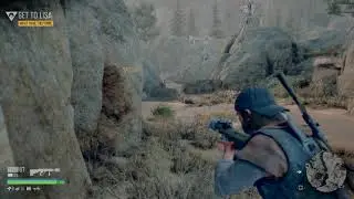 DAYS GONE gameplay saving lisa from rippers