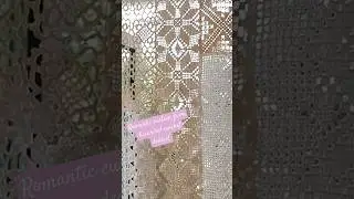 Amazing Curtain from Discarded Crochet Doilies