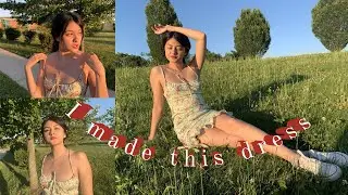 making a cute summer dress from scratch ( tutorial!)
