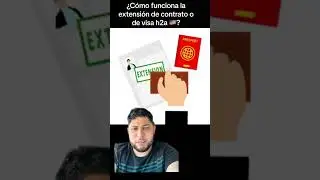 Como funciona la extensión de contrato de visa h2a 🇺🇸