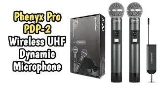 Phenyx Pro PDP-2 wireless UHF dynamic microphone