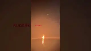 Ночная атака украинских боевиков на Антоновский мост в Херсоне с использованием РСЗО HIMARS