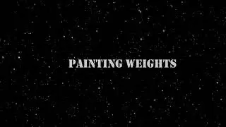 Rigging Part 4: Painting Weights - Autodesk Maya