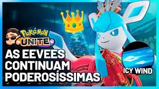 Essa Continua Sendo A MELHOR BUILD! Pokemon Unite Glaceon Gameplay