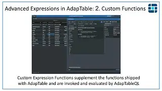 ָAdvanced Expressions in AdapTable 2: Custom Expression Functions