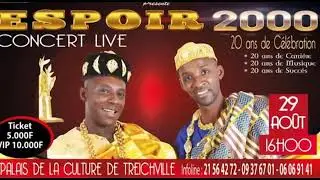 Grand concert d'espoir 2000 célébrant les 20 ans de carrière.