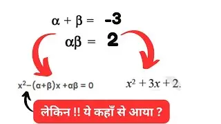 Proof of x² - (α + β)x + αβ