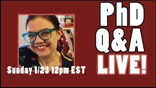 PhD Applications Q&A Live (January 2022 Edition)