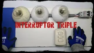 Como instalar un interruptor triple para tres focos / Bien Explicado