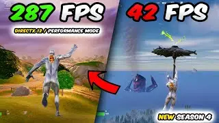 Fortnite Chapter 5 New Season 4 How To Fix FPS Drops & Stuttering!