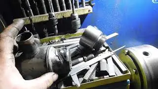 Breather from YaMZ-238 engine to Kamaz engine.