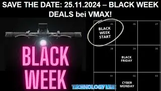 VMAX E-Scooter Black Week