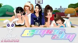 NewJeans - Super Shy [sims 4 dance animation]