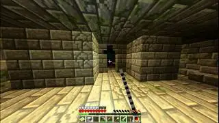 Minecraft хардкор с ником - 55 день 