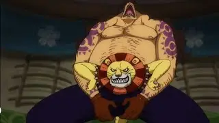 One Piece Episode 901 - Funny Moment - Kamajiro Hits Holdem in The Balls