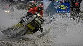 2016 East Coast Snocross Highlights - Bangor Maine