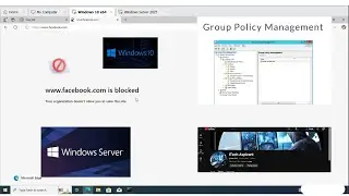 How to Block Website Access on a Client System from Windows Server 2025