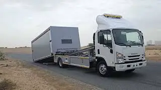 Flat Top Recovery Truck With Box | Manufactured By PM Truck | Middle East | 2024