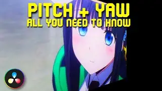 How to Change PITCH and YAW Easy - Davinci Resolve Editing Tutorial