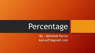 Percentage Class During Lockdown, By: Abhishek Karwa