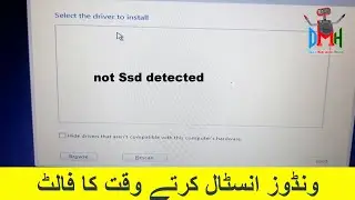 no ssd show during windows 10 installation