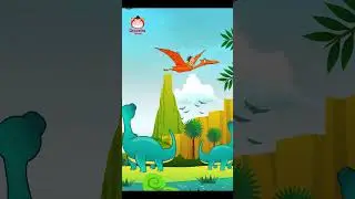 Dinosaurios Voladores #Canciones #Dinosaurios #Pterosaurio #Español  #redmonNiÑOS #shorts