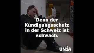 Unia-Kongresstag: Initiativprojekt für einen wirksamen Kündigungsschutz